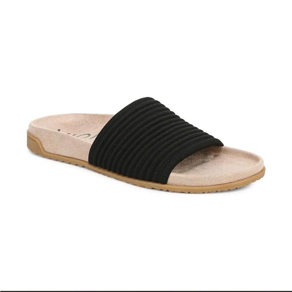 EVIE KNIT SLIDE SANDAL NWOB